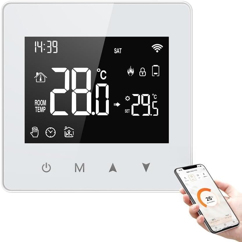 Thermostat, Batteriebetriebener Temperaturregler Mit Lcd-bildschirm