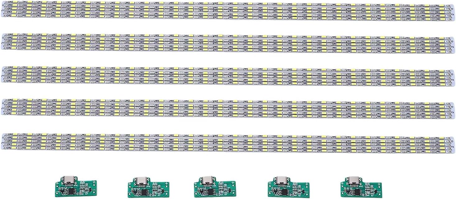 Weiße Led-hintergrundbeleuchtungsstreifen, 37 Cm (14,57 Zoll), Typ C, Usb