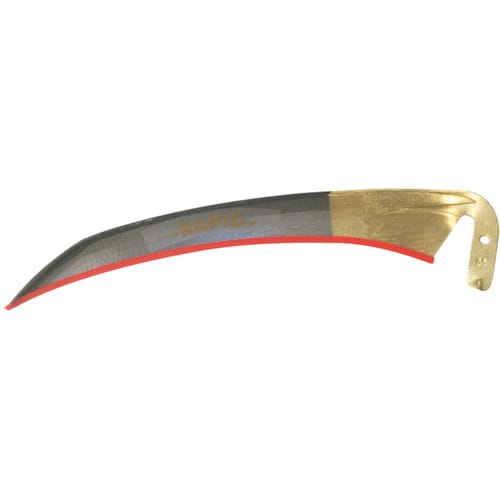 Reichsformsense Poliert, Ohne Sensenbaum Rapid, Aus Metall, L 60 Cm, Ohne Stiel, Gewicht 2,3 Kg