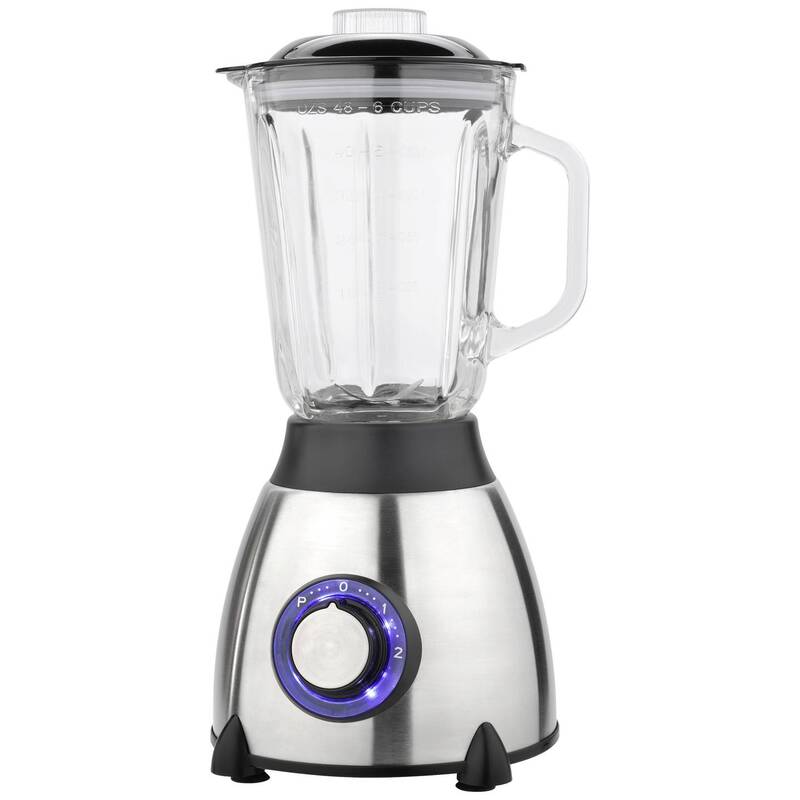 [gebraucht] B-ware Silva Homeline Standmixer Mixer 550w Edelstahl Schwarz 2 Schaltstufen Kompakt