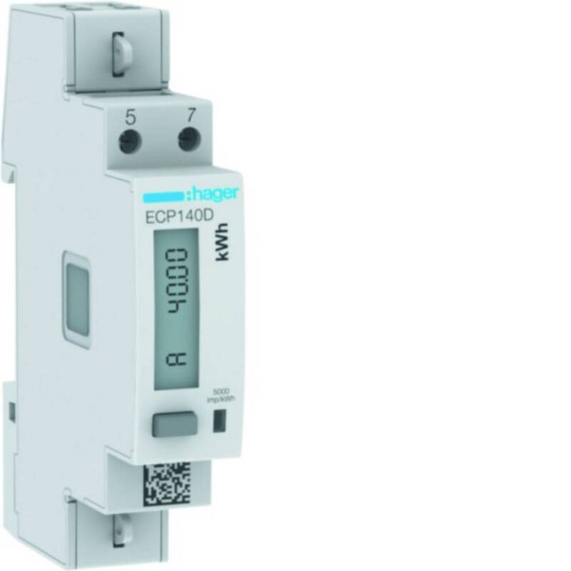 [gebraucht] B-ware Sirena Energiezähler Ecp140d 1phasig 40a Wechselstromzähler Mid S0 1m 1100x500mm