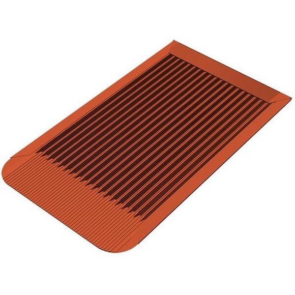 Sl Rack Biber-platte Ziegelrot Ral8004 (11530-00)