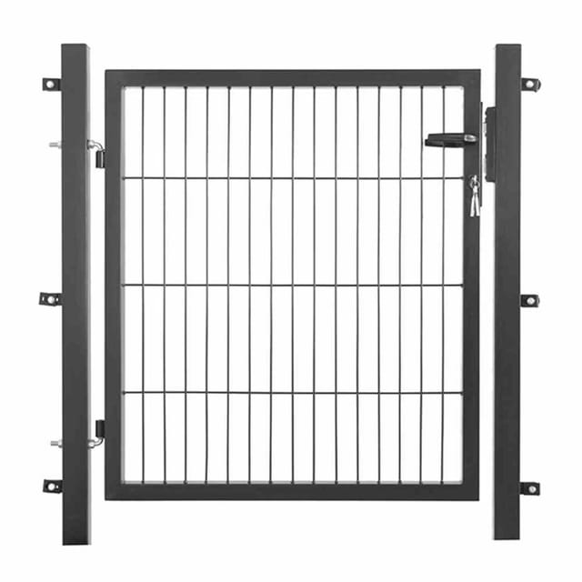 Siena Garden - Einstabtor 1000 X 1000 Mm Anthrazit New-system, 250 X 50 4-kant