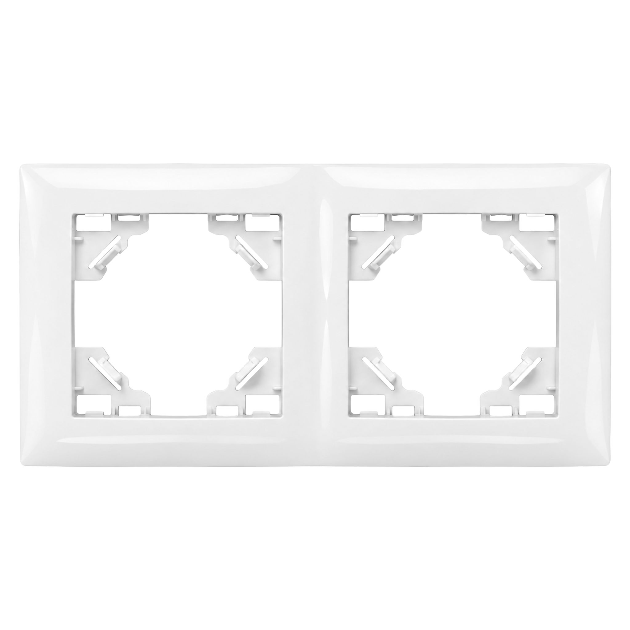 Toolight Zweifachrahmen Für Steckdosen Oste Jnh014-2f White