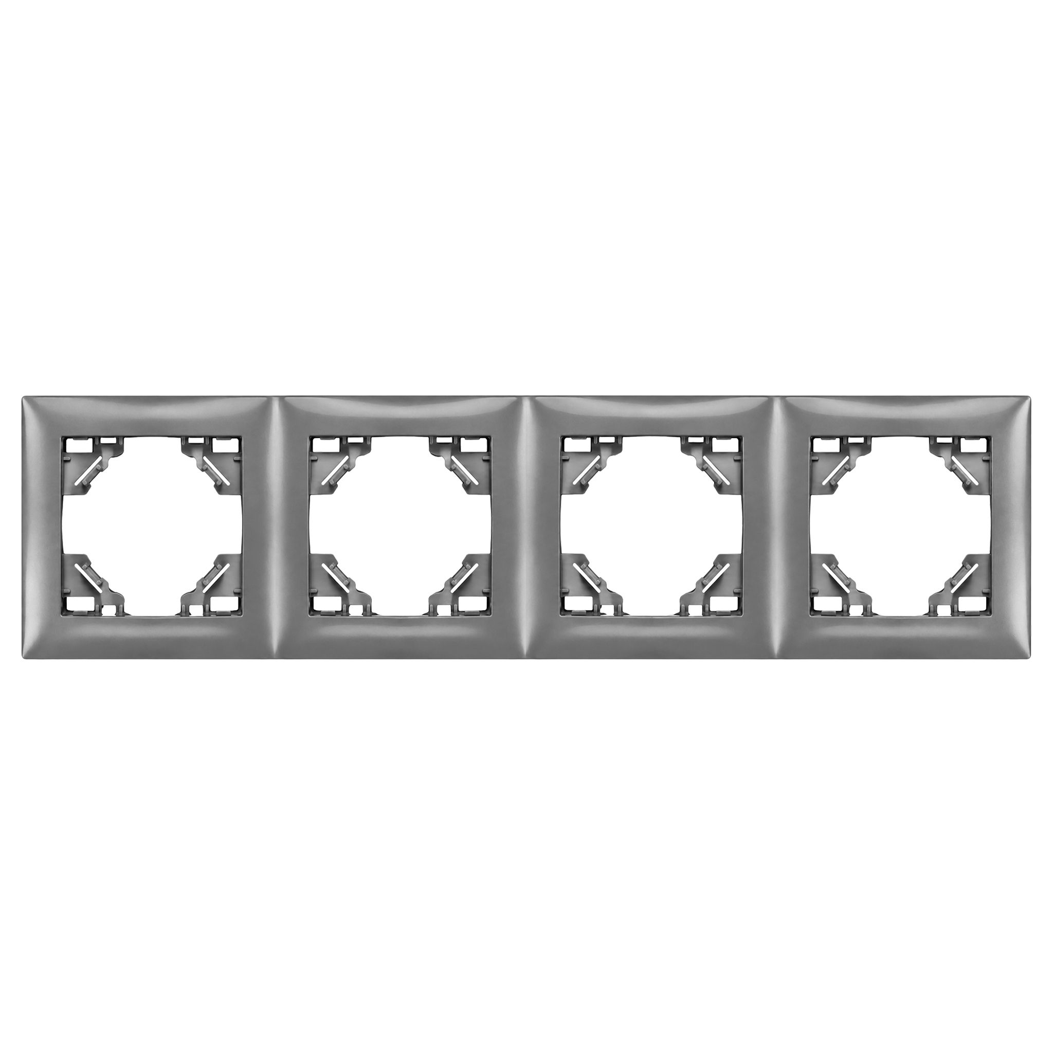 Toolight Vierfachrahmen Für Steckdosen Oste Jnh016-4f Grey