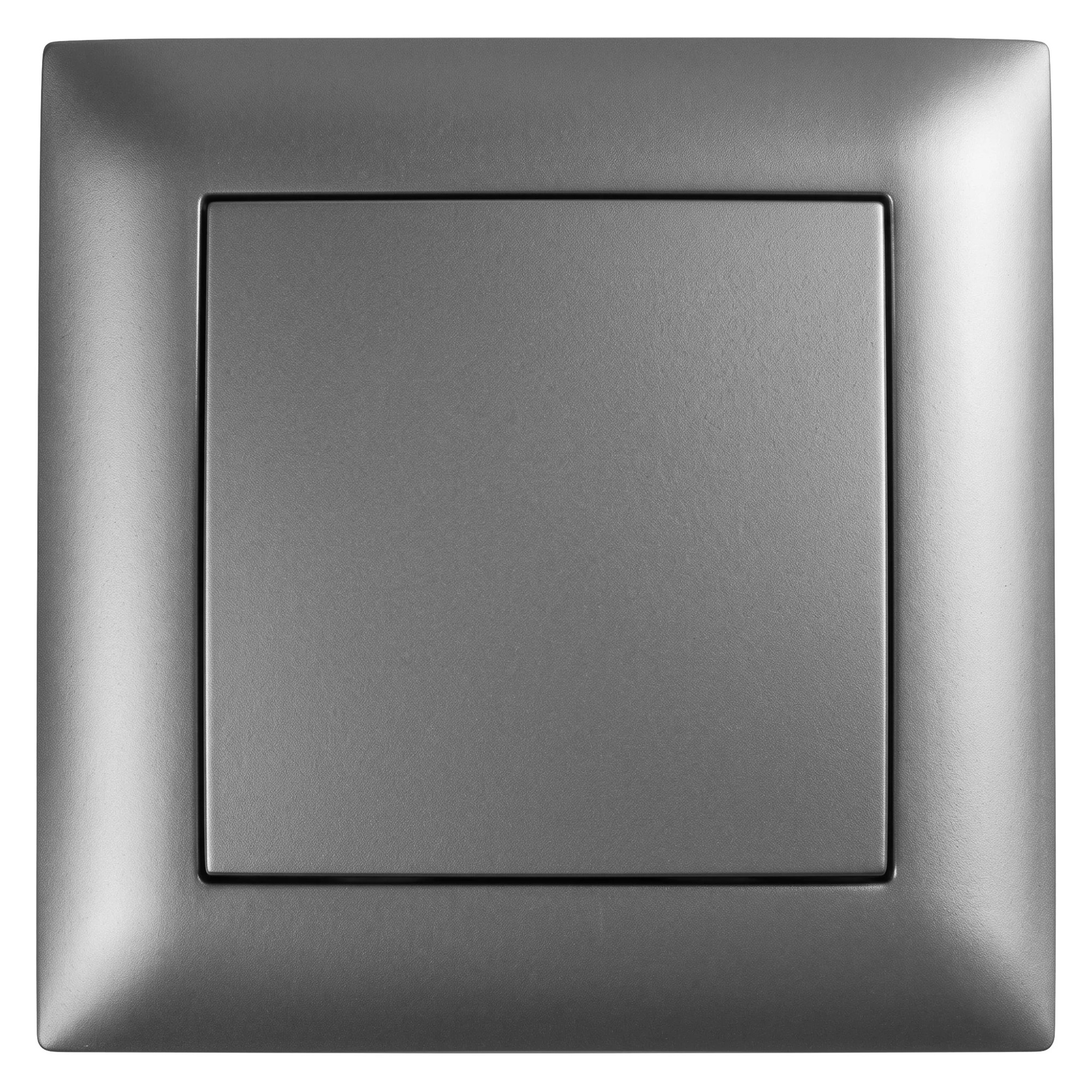 Toolight Einzelschalter Mit Rahmen Oste Jnh006-w Grey