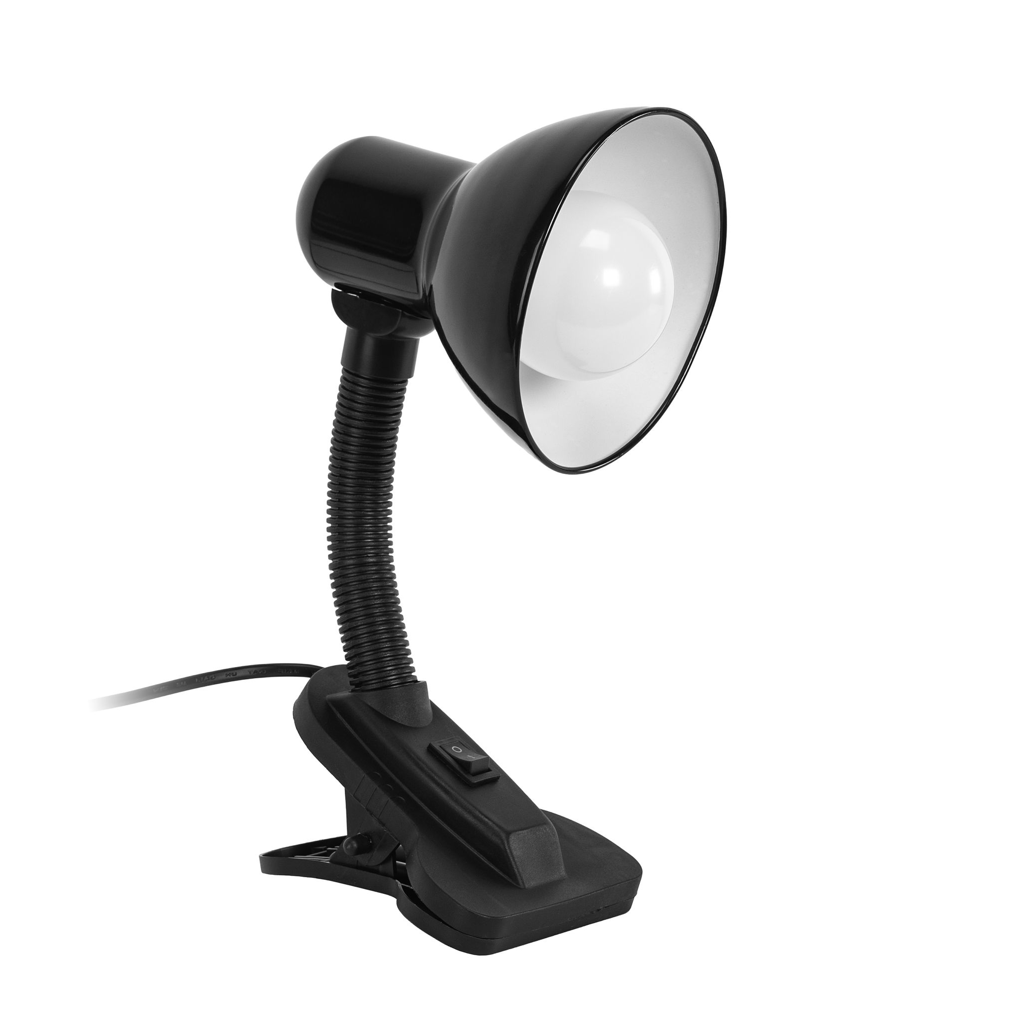 Toolight Schreibtisch-und Nachttischlampe Mit Clip Jnh045-1t Black