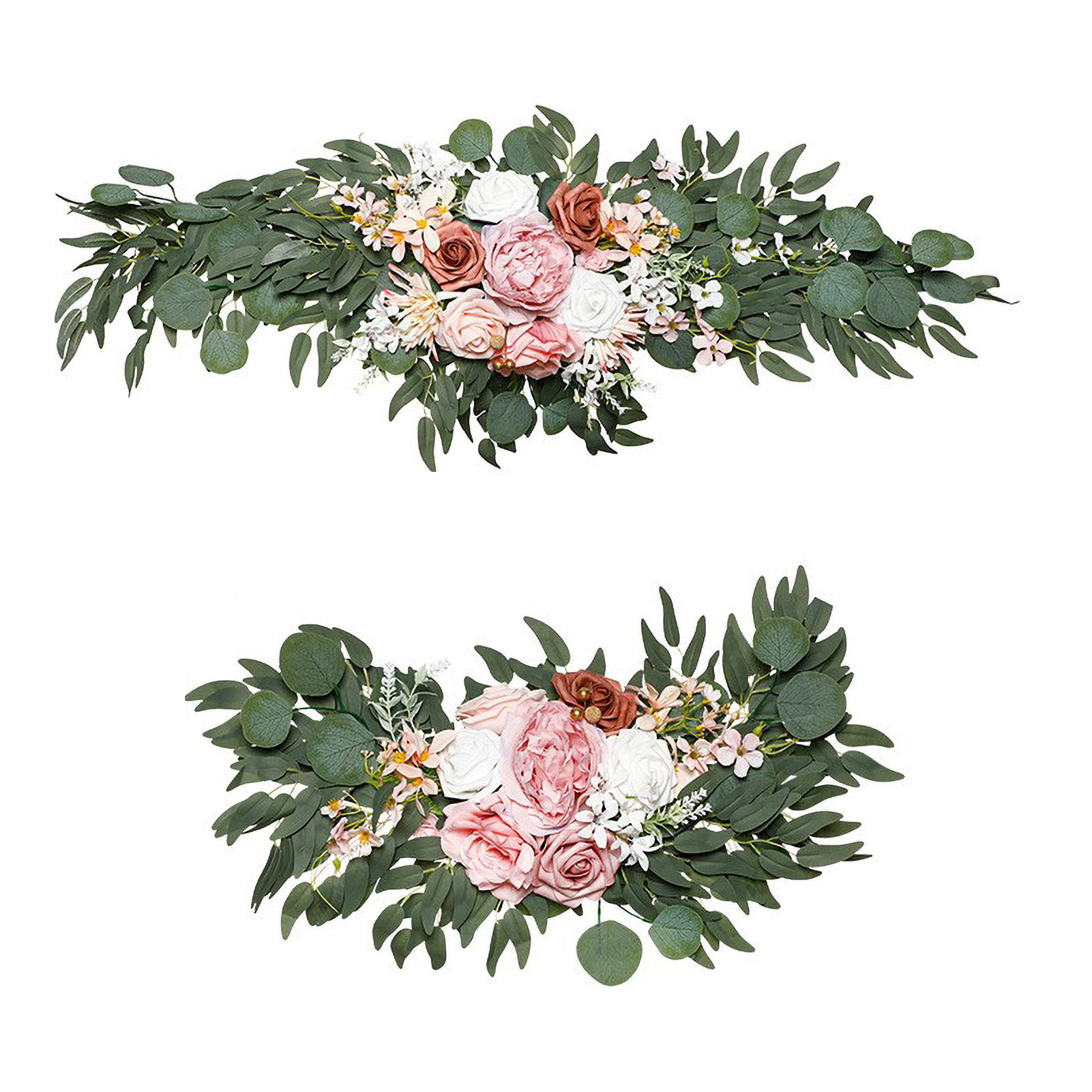 (18112) Blumen Für Den Hochzeitsbogen, Blumen Für Das Hochzeitsschild, Künstliche Dekoblumen, Blumen Für Das Willkommensschild, Eckblumen