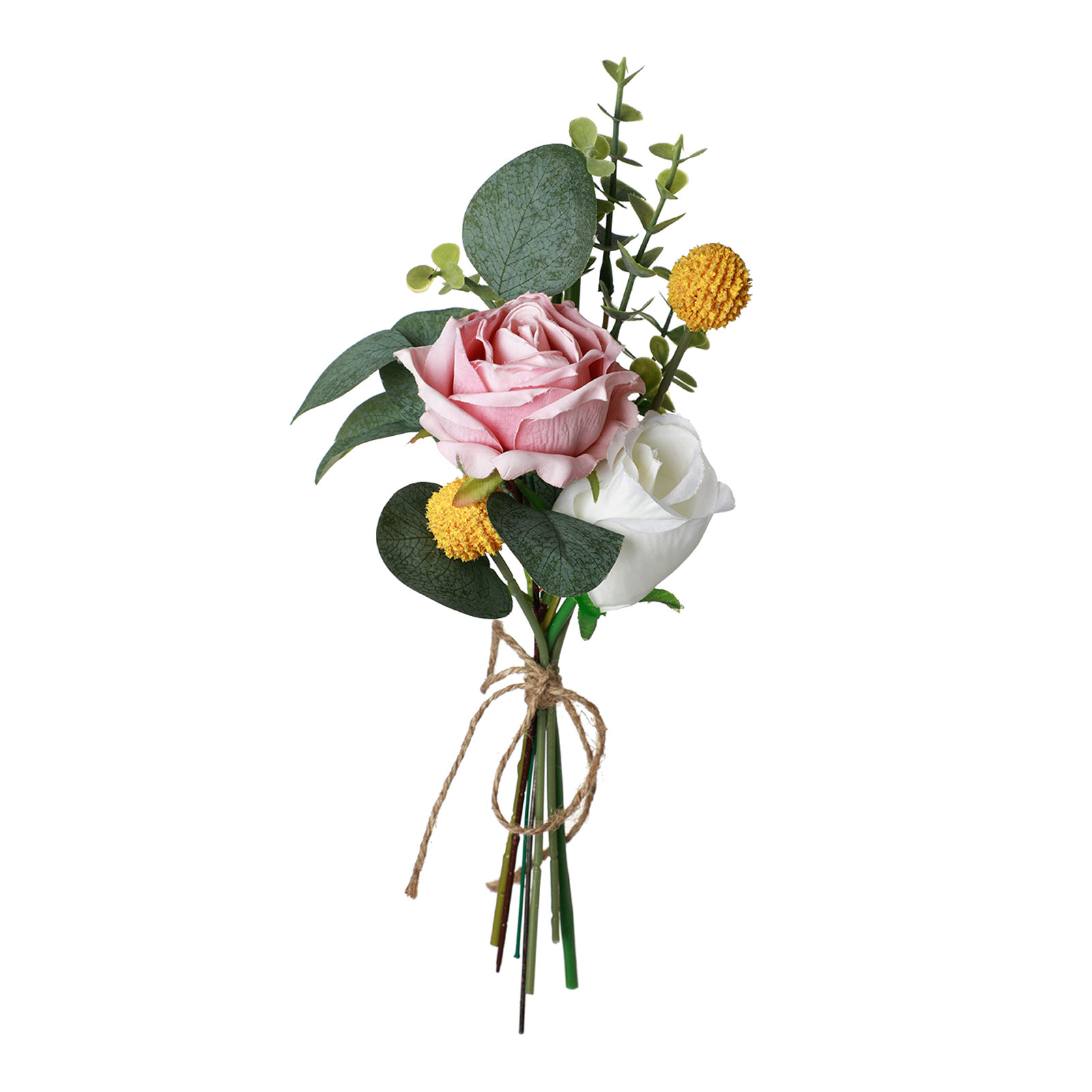 (5741) Künstlicher Brautstrauß Mit Waldmotiv, Blumendekoration Für Zuhause