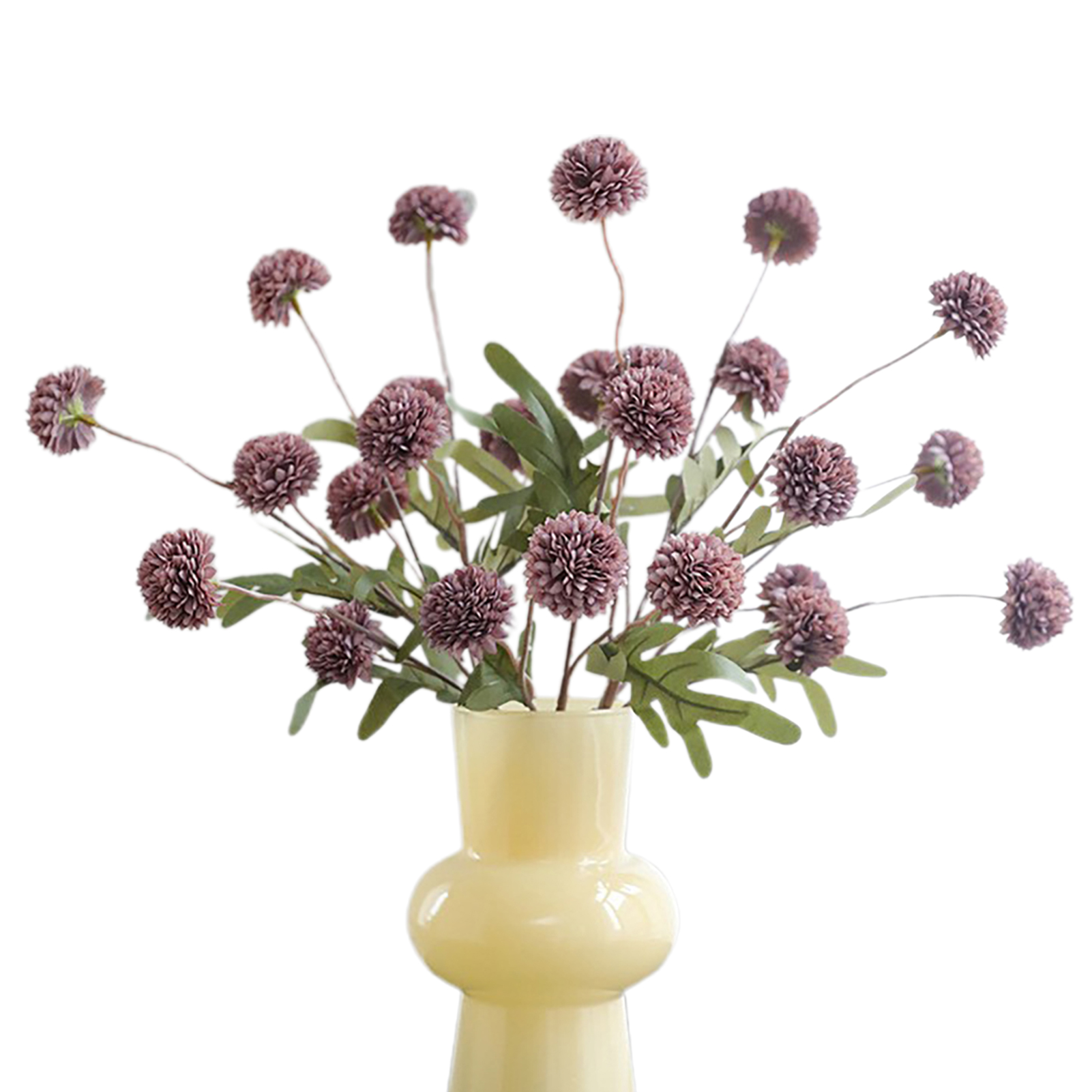 (8 Stück/set, U-förmige Gebogene Verpackung + 0,32 Yuan/set) 8 Künstliche 5-köpfige Chrysanthemen, Herbstfarben, Löwenzahn, Künstliche Blumen, Hochzeit, Zuhause, Diy-dekoration, Ornament, Hochwertiger