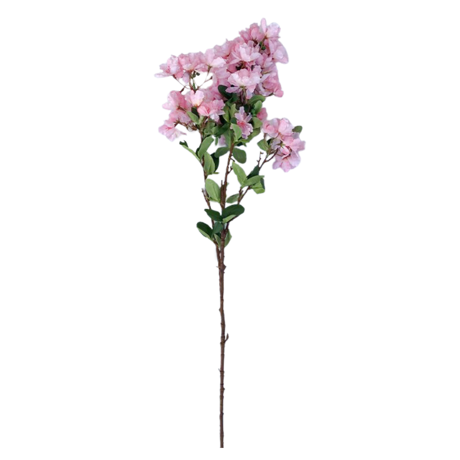 (hellrosa) (biegbare Krümmung Bis Zu 60 Cm) Dichter Künstlicher Baum Mit Hohen Ästen Aus Kreppmyrte Und Pfirsichblüten, Zur Wanddekoration Oder Als Gartenhintergrund. Künstliche Seidenblumen.