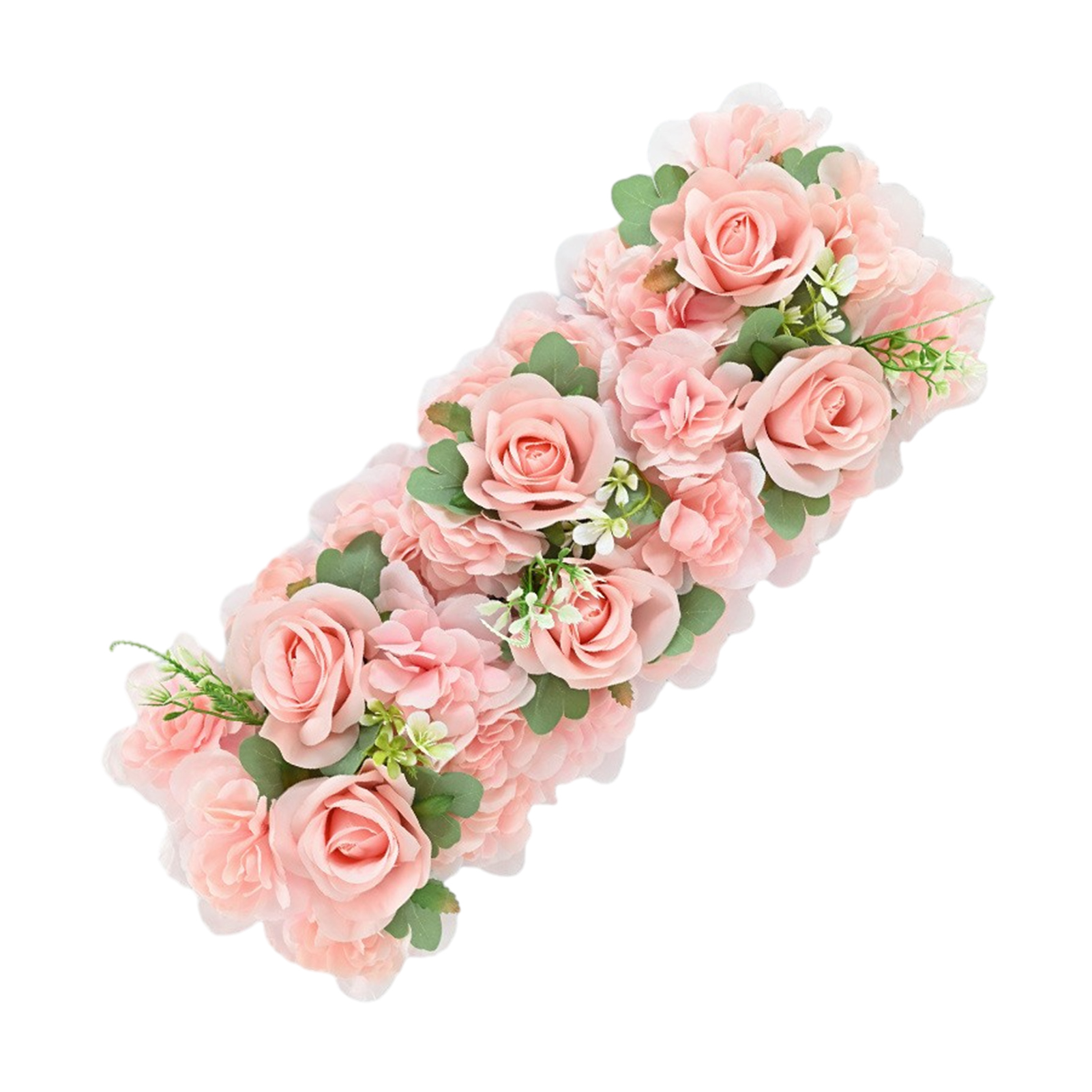 Wandpaneel Aus Künstlichen Blumen, Dekoration Für Hochzeitsbögen, Hochzeitszeremonien Und Jubiläen, Hellrosa