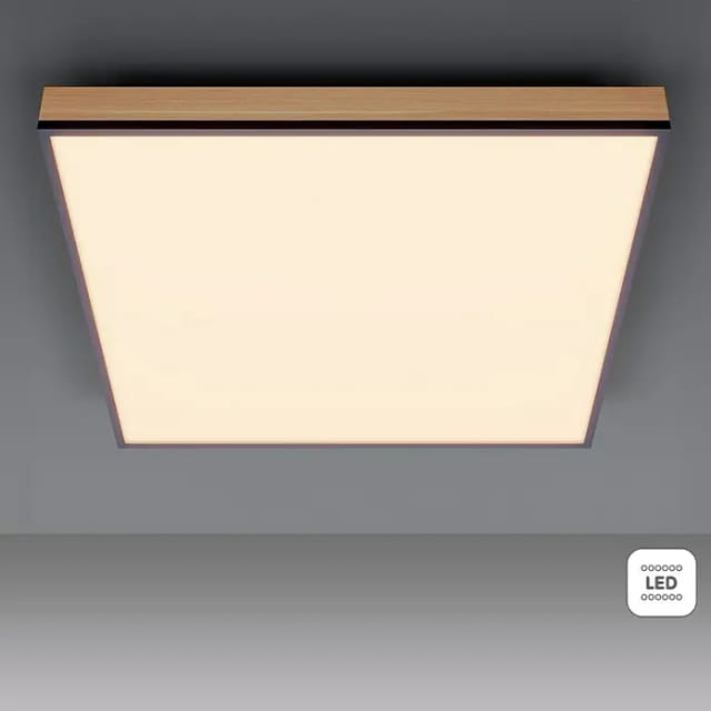Deckenleuchte - Doro - Grau - Aluminium - Led - 416080wd2 - Globo