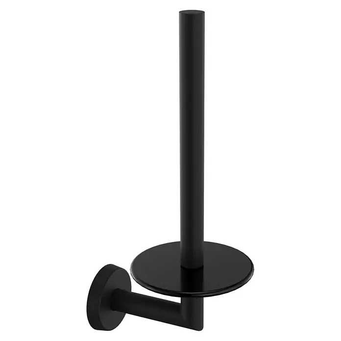 Camargue Paris Black Ersatzpapierrollenhalter (Schwarz)