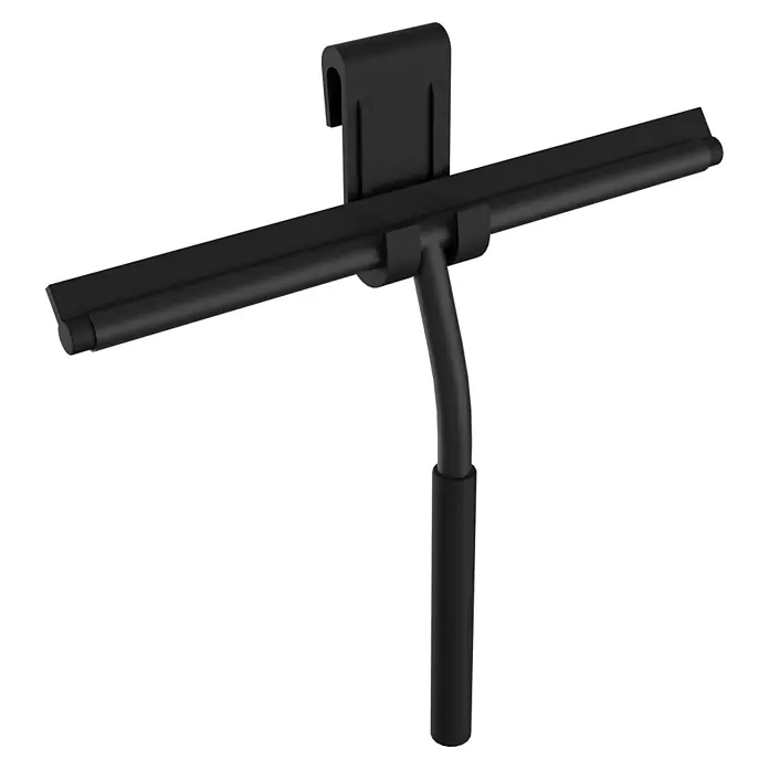 Camargue Paris Black Bad- & Duschabzieher (Edelstahl, Schwarz)