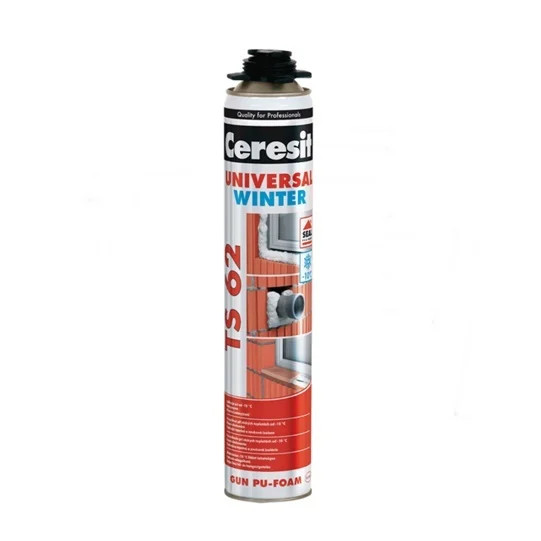 CERESIT Pistolenschaum - TS62 PU-Schaum bis zu -10° WINTER 750ml Bauschaum