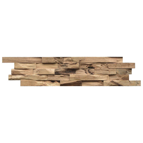 INDO Wandverblender »INDO BEACHWOOD«, braun, unbehandelt, Holz, Stärke: 20 mm