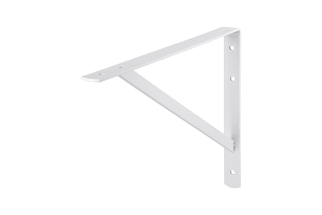 Dolle Schwerlast-Regalträger Beam mit Strebe 39,5 x 25,5 cm weiß