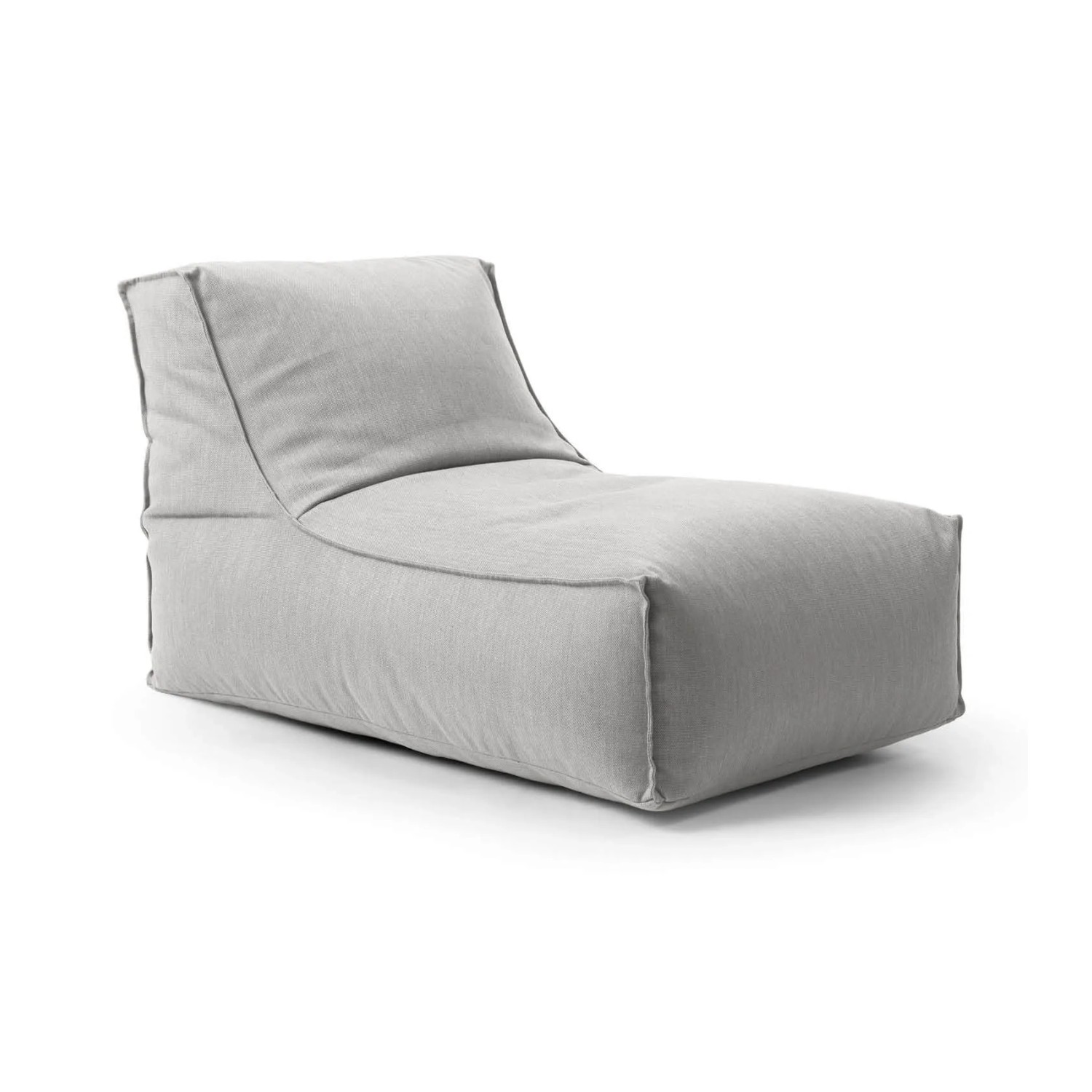 mokebo Outdoor Sitzsack Der Sundowner Bean Bag mit Füllung in Lichtgrau