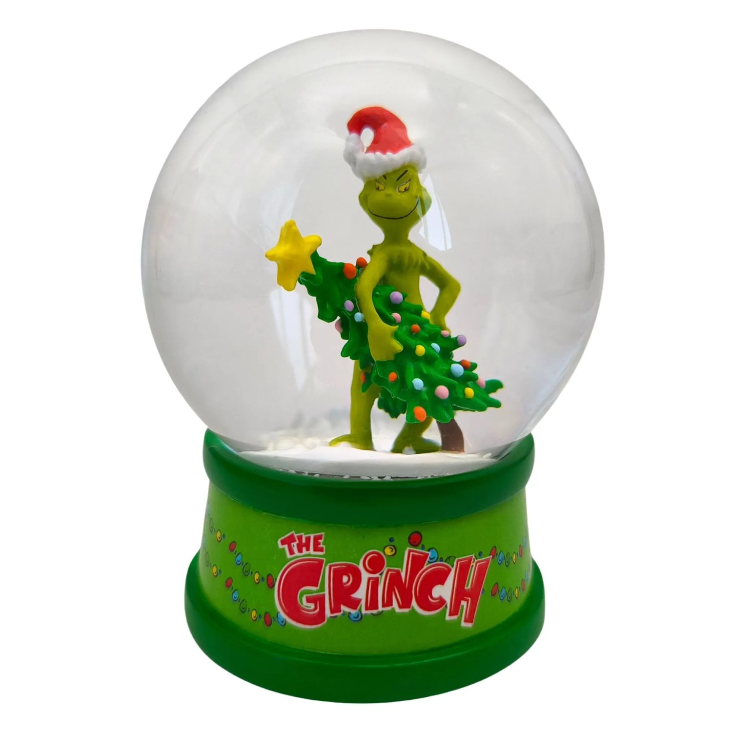 Dr. Seuss Schneekugel The Grinch mit Weihnachtsbaum 11 cm