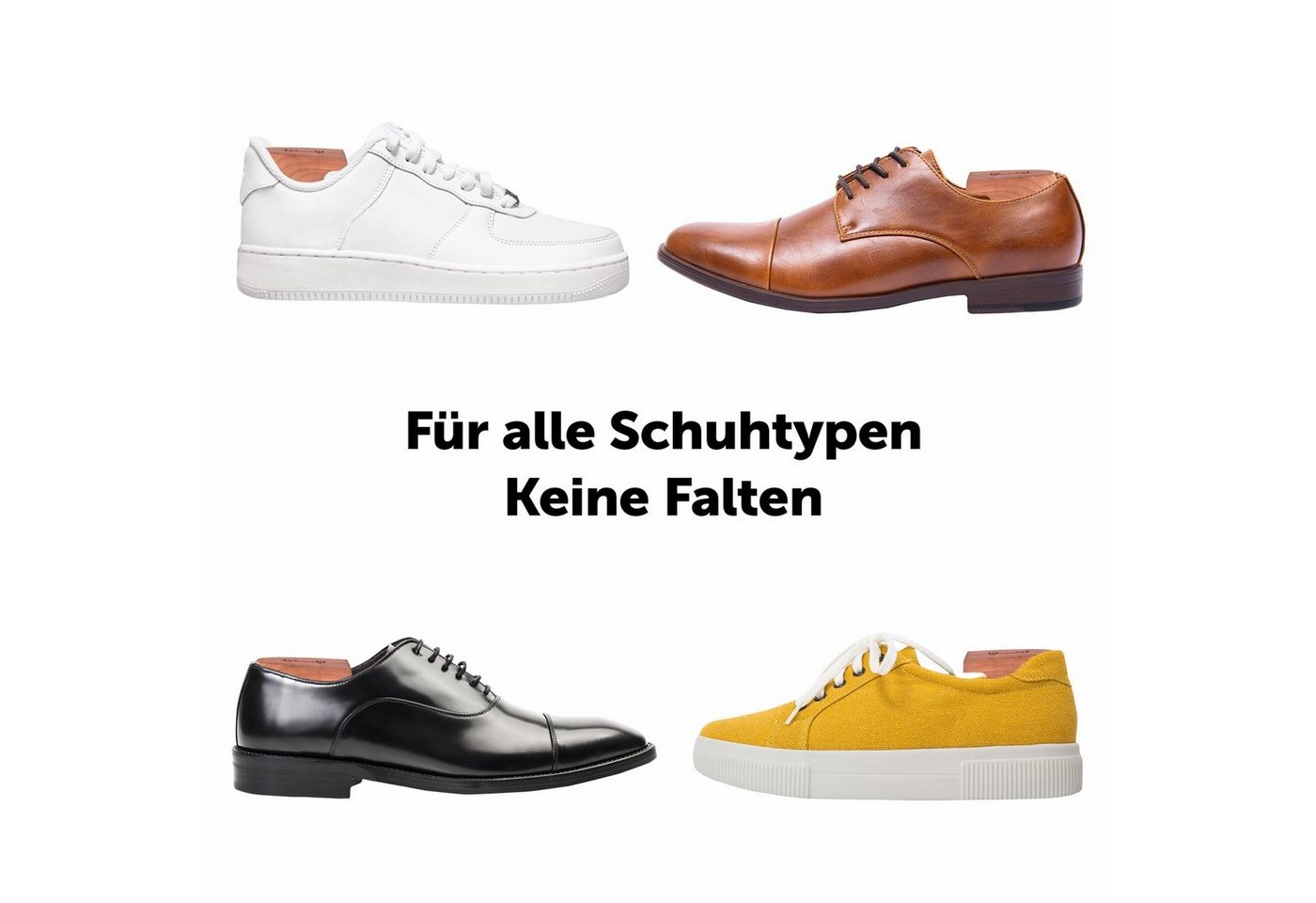 Blumtal Schuhspanner Premium Zedernholz Herren und Damen Größe 40 bis 41 mit Schuhlöffel