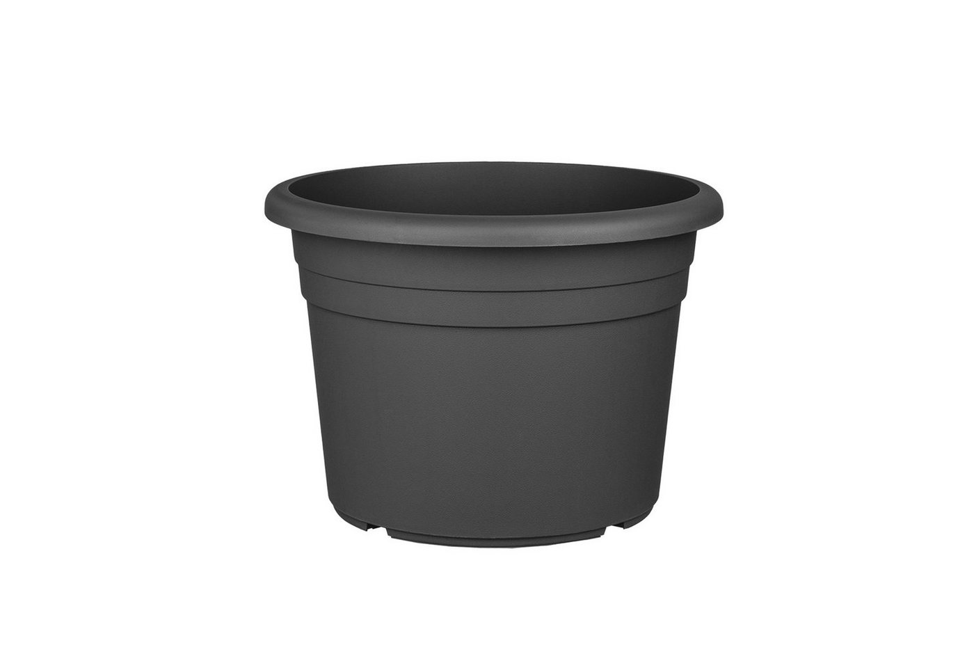 BigDean 9X Blumentopf Ø 30 Cm Farbe Anthrazit Kunststoff Pflanztopf Containertopf Übertopf Pflanzkübel Rund 30 X 21 Cm Bild 3