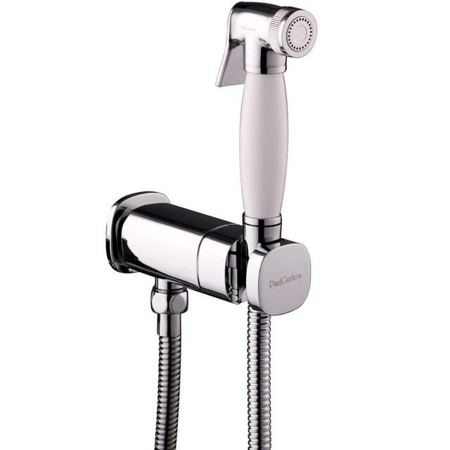 PaulGurkes Unterputz Bidet Set Armatur mit Warmwasser WC-Brause Intimdusche