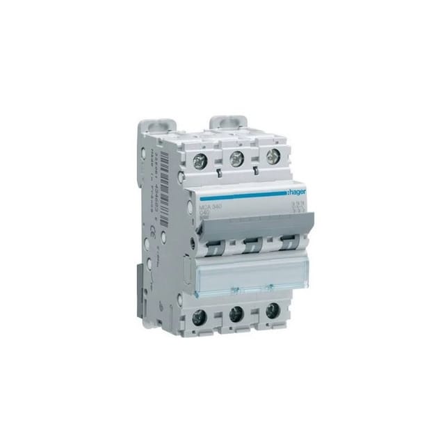 Mca340 Leistungsschalter M Kurve-c 6ka 3p 40a - Hager