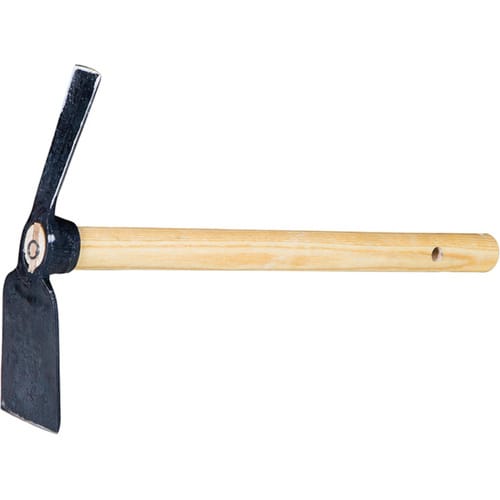 Mini-hacke 1-zinkig 45 Cm Für Hochbeete, Esche, 100% Fsc