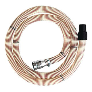 cleancraft PU-Schlauch Ø 50 mm 4 m antistatisch mit Anschlüssen