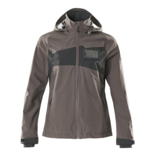 Mascot Hard Shell Jacke Damen 5XL dunkelanthrazit/schwarz geringes Gewicht