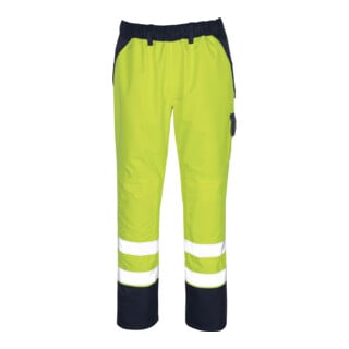 MASCOT® Überziehhose Linz Größe M hi-vis gelb/marine