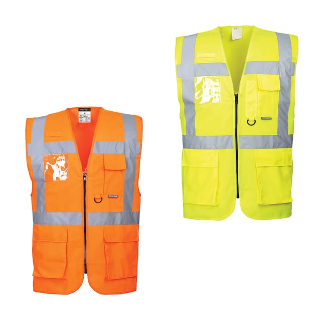 Hi-vis Executive Westen - Berlin Orange L