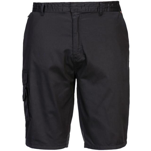 Portwest S790 Herren Hochleistungs-komfort-kampf-cargo-arbeitsshorts Schwarz Xxl