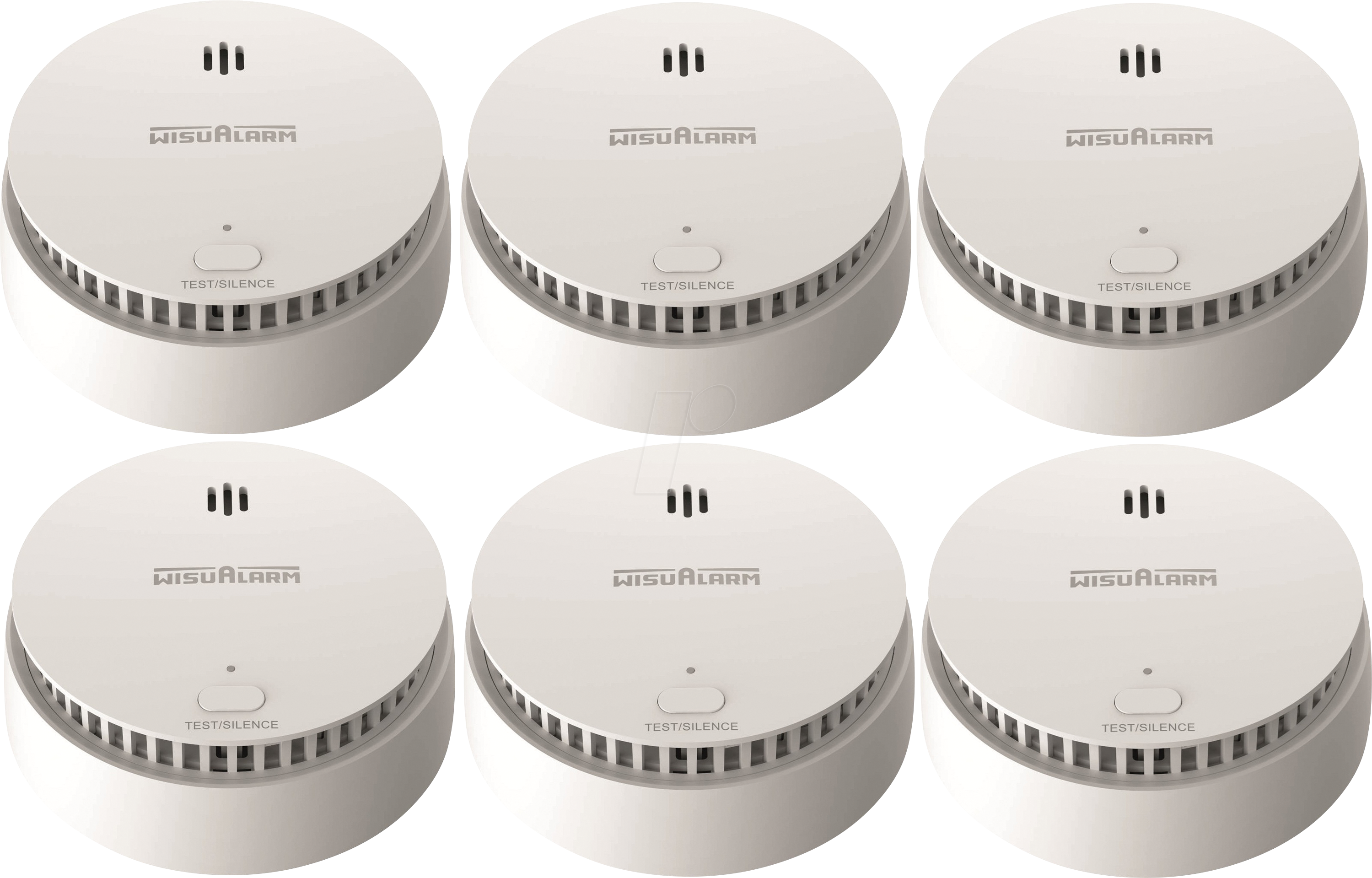 DHI-HY-SA30A-6 - Rauchmelder, 10 Jahres-Batterie, Q-Label, 6 Stück