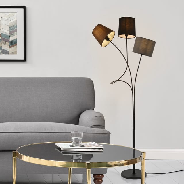 Lux.pro - Stehleuchte Treviso 146 Cm 3-flammig E14 Max. 40w Metall Mehrfarbig