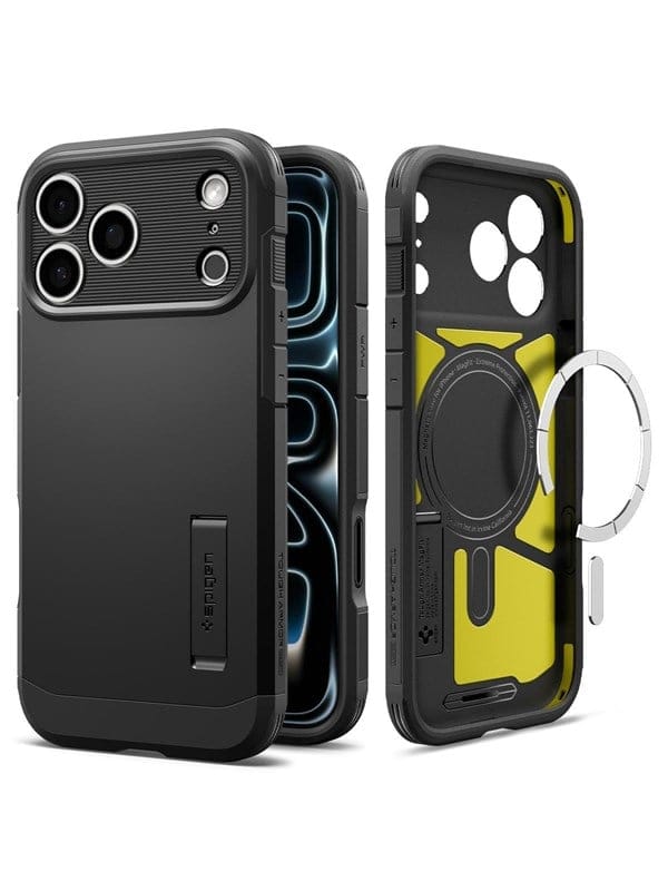 Spigen Tough Armor T MagSafe - black - iPhone 18 Pro/17 Pro