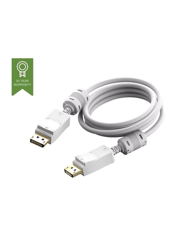 Vision 2m Weißes Displayport Kabel