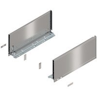 LEGRABOX Zarge, Höhe C (177 mm), NL=400 mm, links/rechts, für LEGRABOX pure, inox-gebür.-lackiert Bild 2