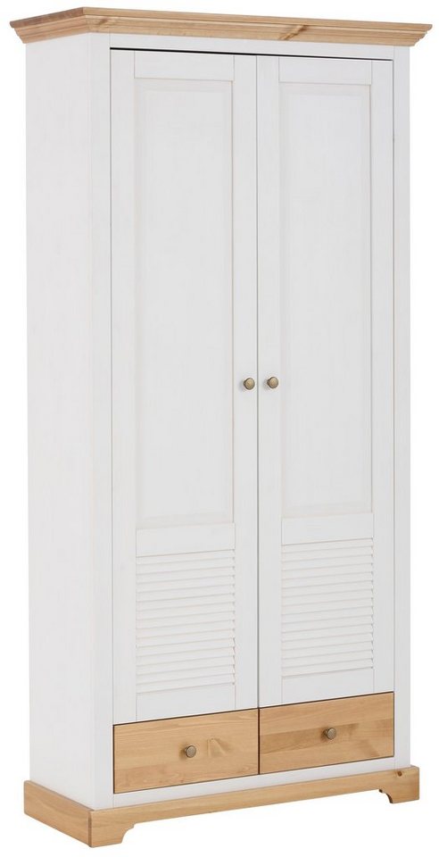 OTTO home Garderobenschrank Ayanna, Dielenschrank, Kleiderschrank, Schrank, FSC® Breite 94 cm, 2-türig, aus massiver Kiefer, FSC® Bild 5