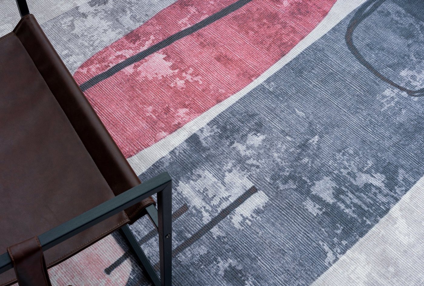 Myflair Möbel & Accessoires Outdoorteppich Dylan, LAGERRÄUMUNG, rechteckig, Höhe: 10 mm, bedruckt, modernes Design, In- & Outdoor geeignet, waschbar Bild 3