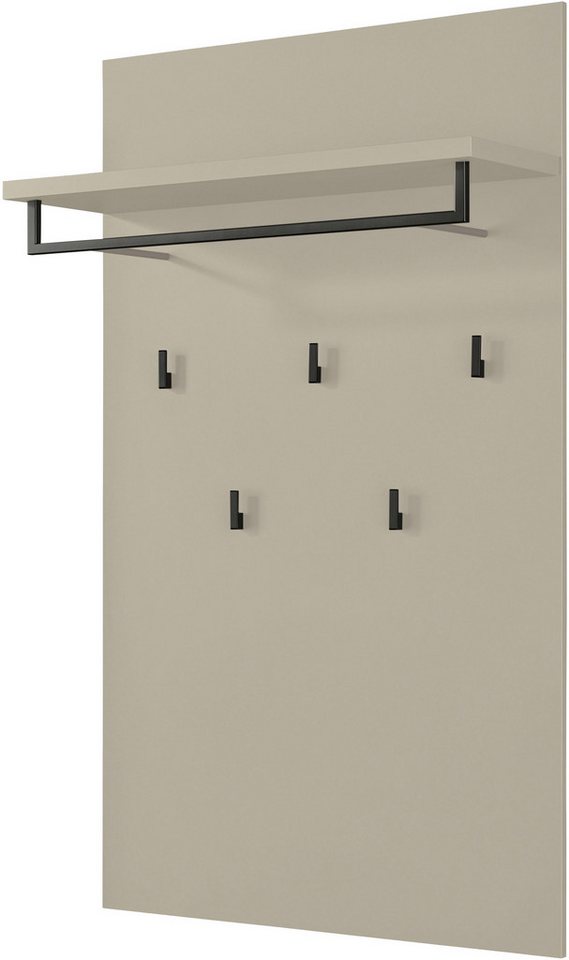 Mäusbacher Garderobenpaneel Nova Garderobe, mit Kleiderstange und Hutablage BHT 69x123x28 cm Bild 3