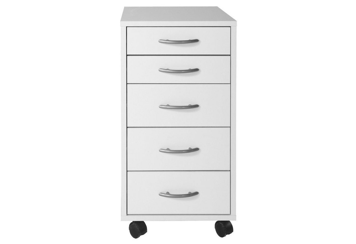 FMD Rollcontainer Freddy, Büroaufbwahrung mit 5 Schubkästen auf Rollen, Höhe 63 cm Bild 5