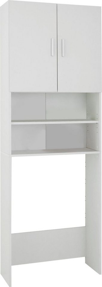 FMD Waschmaschinenumbauschrank Olbia mit praktischem Stauraum, Breite 64 cm, Höhe 190 cm