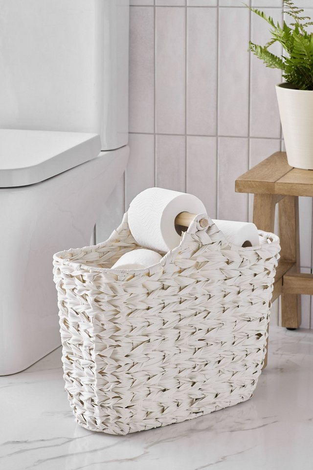 Next Toilettenpapierhalter Schmaler Toilettenpapierhalter und Aufbewahrung (1-St)