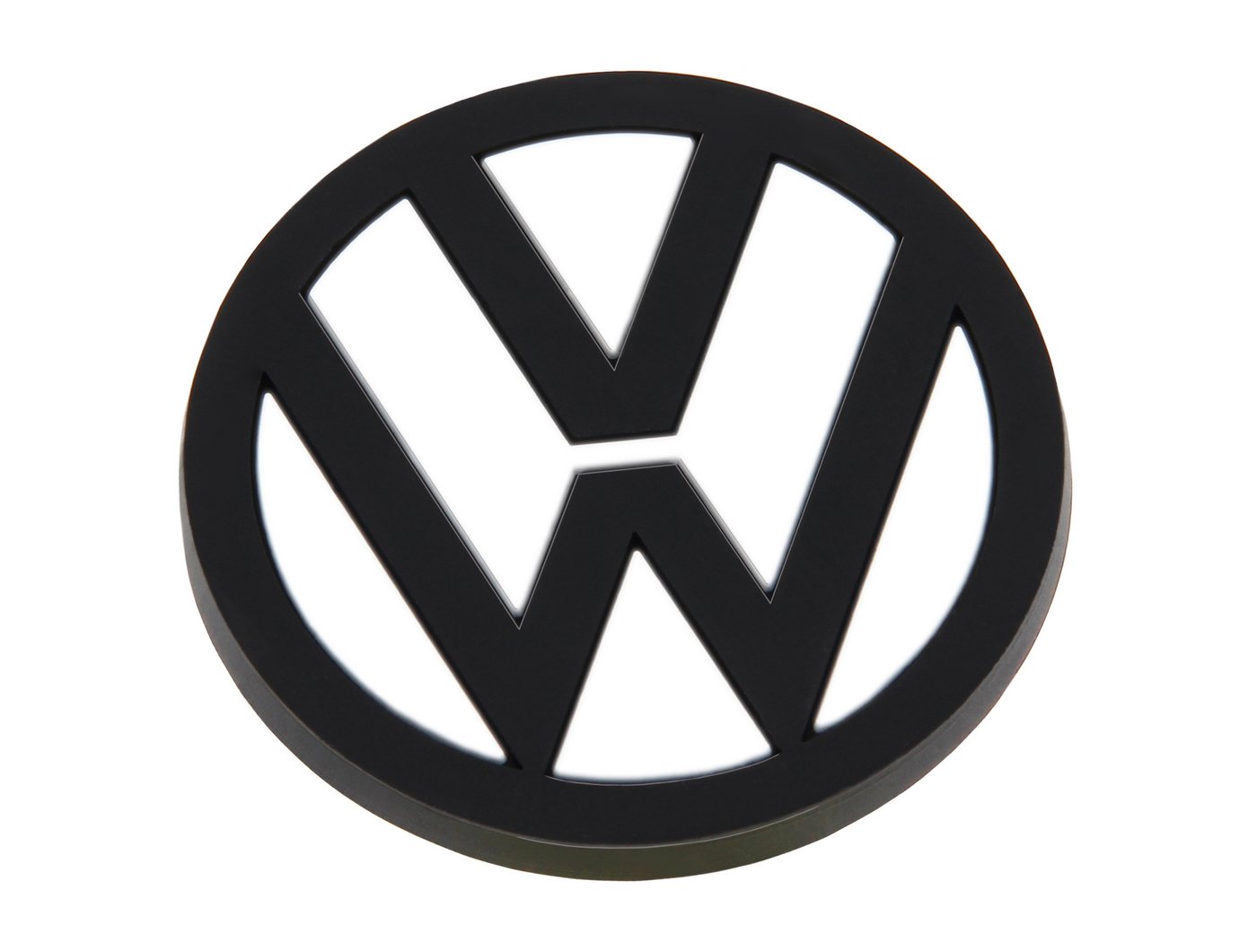 VW Collection by BRISA Magnet Volkswagen Softmagnet mit VW Logo & Wolfsburg Wappen im 2er Set (2 Magnete 1x VW Logo & 1x Wolfsburg Wappen) Bild 2