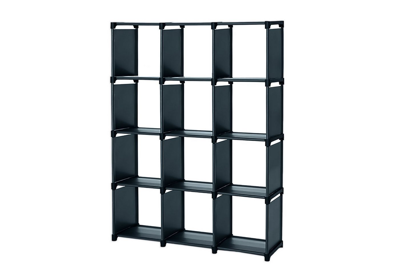 Intirilife Steckregal, 1-tlg., Modulares Regal Bücherregal Steckregal Aufbewahrungsregal Regalsystem Bild 5