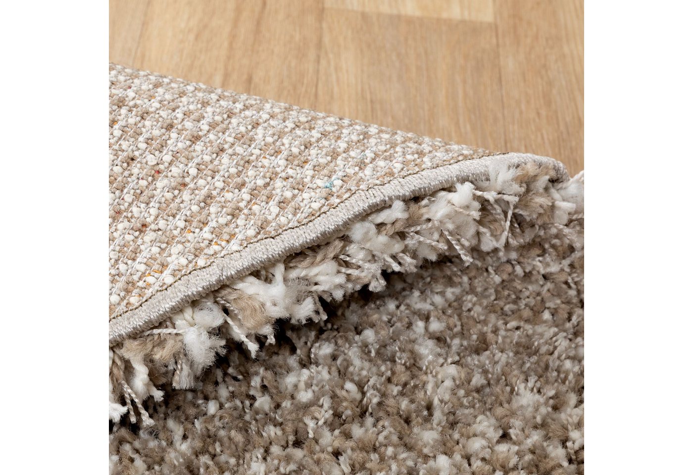 Steffensmeier Hochflor-Teppich Ragolle Twilight - Rund, rund, Original Ragolle Hochflorteppich Shaggy