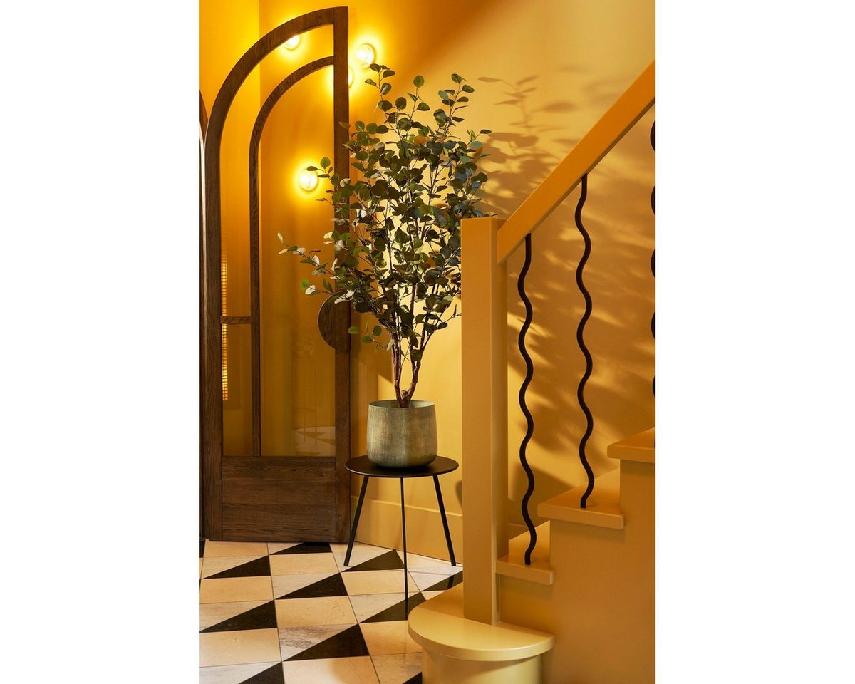 Mica Decorations Blumentopf Mica Decorations Benson Topf rund h.grau - h24xd26cm Bild 4