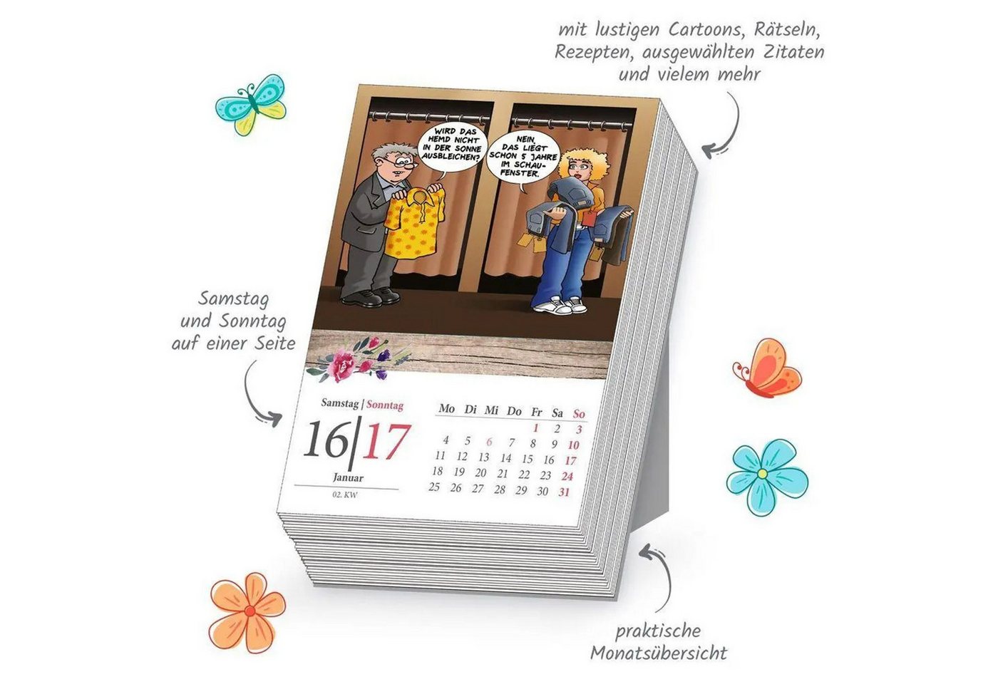 Trötsch Verlag Abreißkalender TRÖTSCH - Abreißkalender Rentner 2027 Bild 3